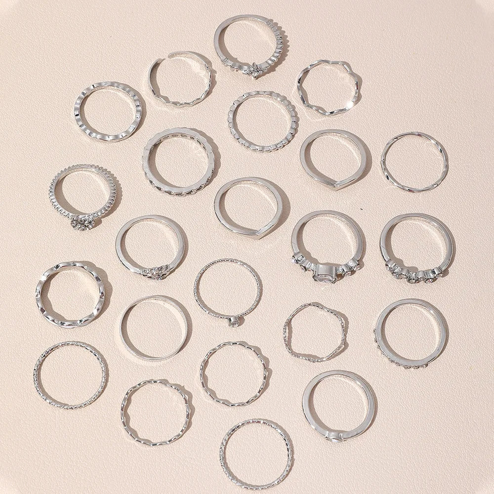 Women Rings Set