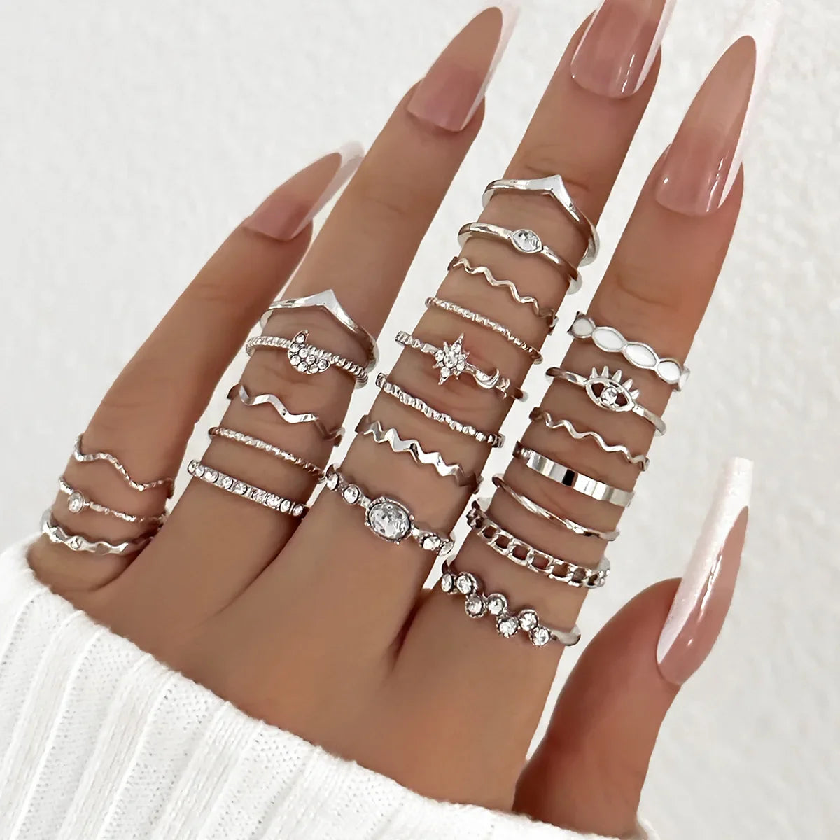 Women Rings Set