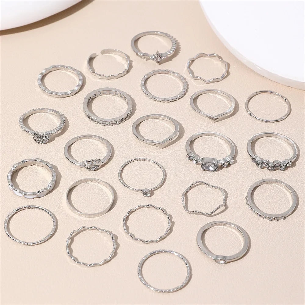 Women Rings Set