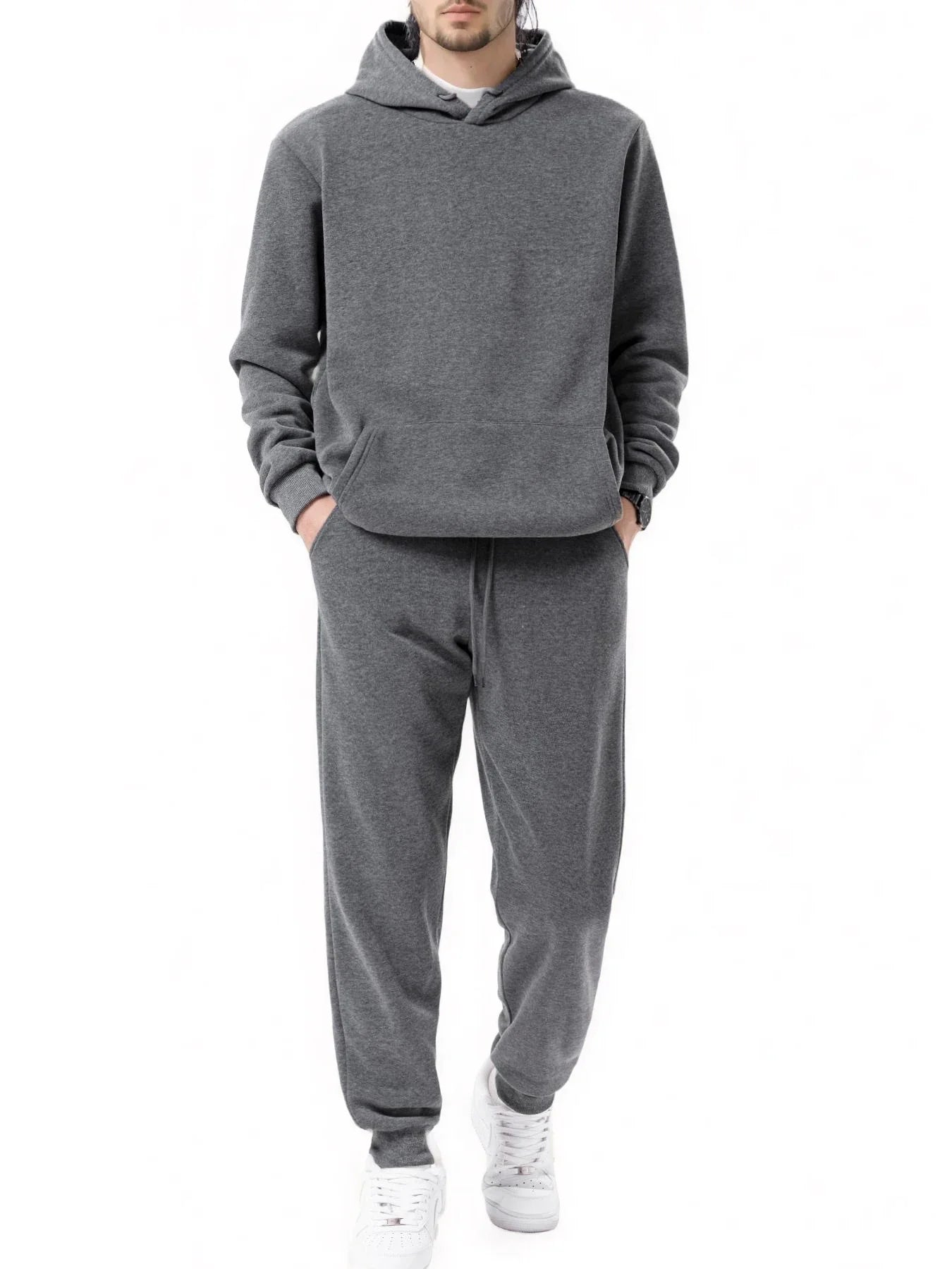 Men Winter Hoodie+pants