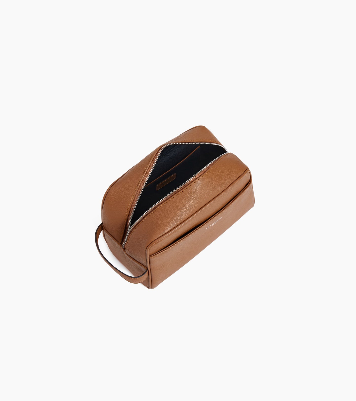 Grained leather bag